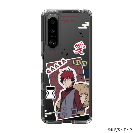 スリムプロテクションケース［ NARUTO -ナルト- 疾風伝 - ステッカー - 我愛羅 ］