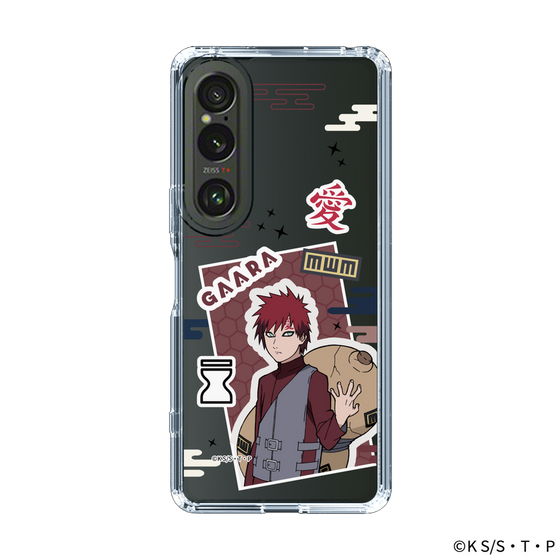 スリムプロテクションケース［ NARUTO -ナルト- 疾風伝 - ステッカー - 我愛羅 ］