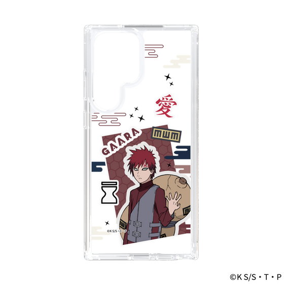 スリムプロテクションケース［ NARUTO -ナルト- 疾風伝 - ステッカー - 我愛羅 ］