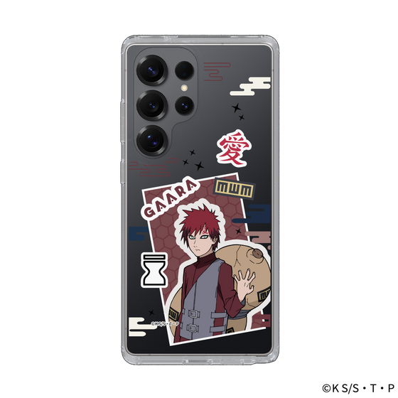 スリムプロテクションケース［ NARUTO -ナルト- 疾風伝 - ステッカー - 我愛羅 ］