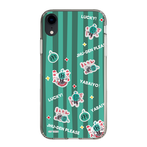 スリムプロテクションケース［ 出川哲朗の充電させてもらえませんか？ - 総柄1 ］