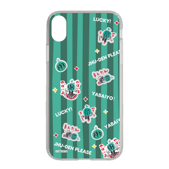 スリムプロテクションケース［ 出川哲朗の充電させてもらえませんか？ - 総柄1 ］