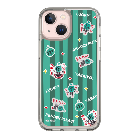 スリムプロテクションケース［ 出川哲朗の充電させてもらえませんか？ - 総柄1 ］