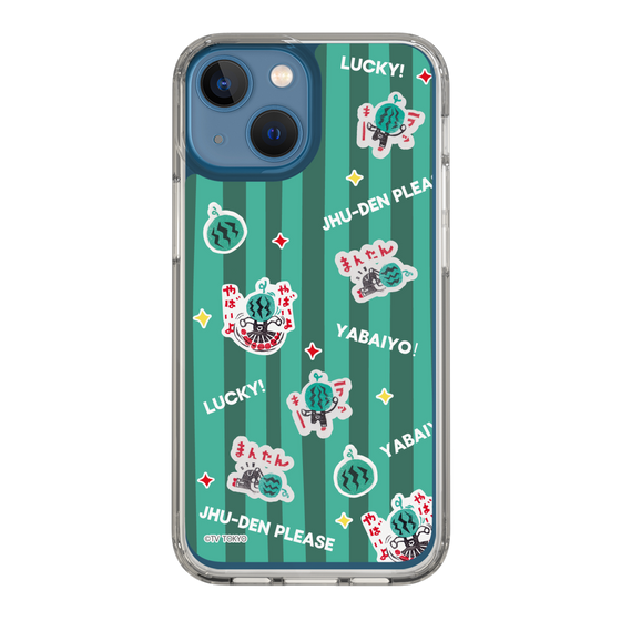 スリムプロテクションケース［ 出川哲朗の充電させてもらえませんか？ - 総柄1 ］