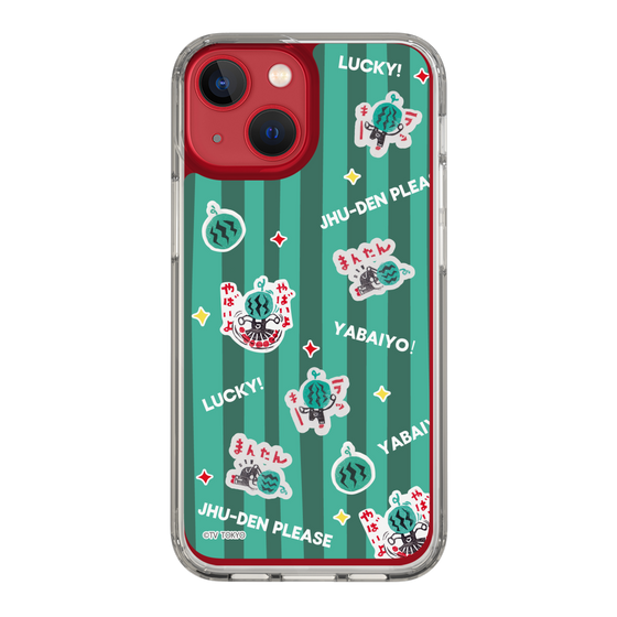 スリムプロテクションケース［ 出川哲朗の充電させてもらえませんか？ - 総柄1 ］