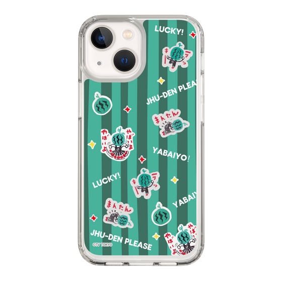 スリムプロテクションケース［ 出川哲朗の充電させてもらえませんか？ - 総柄1 ］