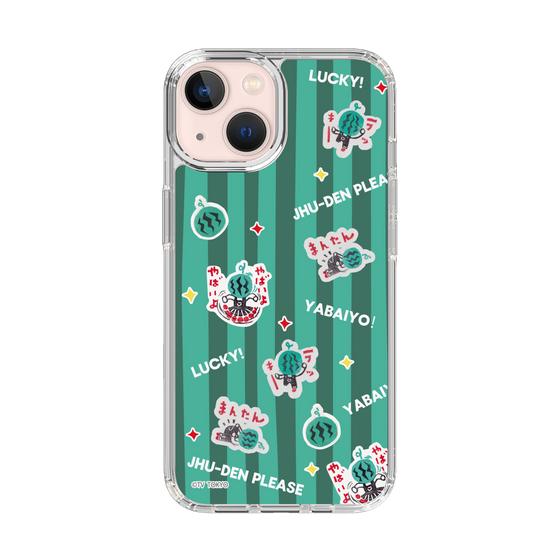 スリムプロテクションケース［ 出川哲朗の充電させてもらえませんか？ - 総柄1 ］