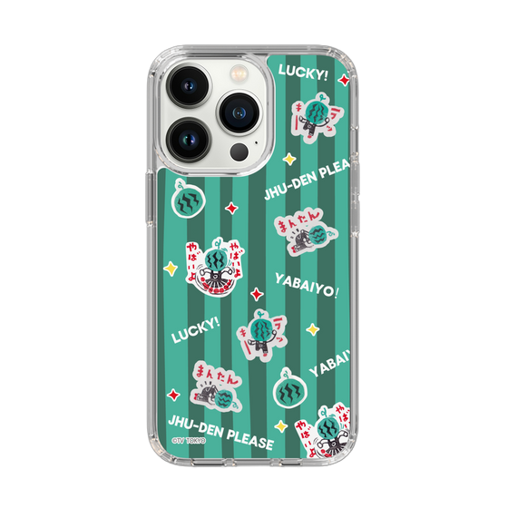 スリムプロテクションケース［ 出川哲朗の充電させてもらえませんか？ - 総柄1 ］