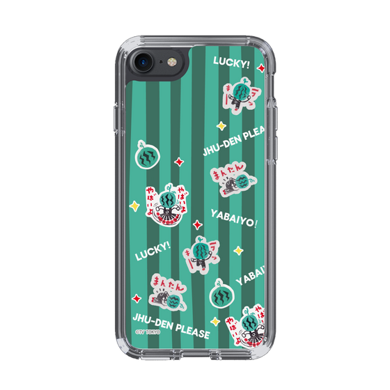 スリムプロテクションケース［ 出川哲朗の充電させてもらえませんか？ - 総柄1 ］