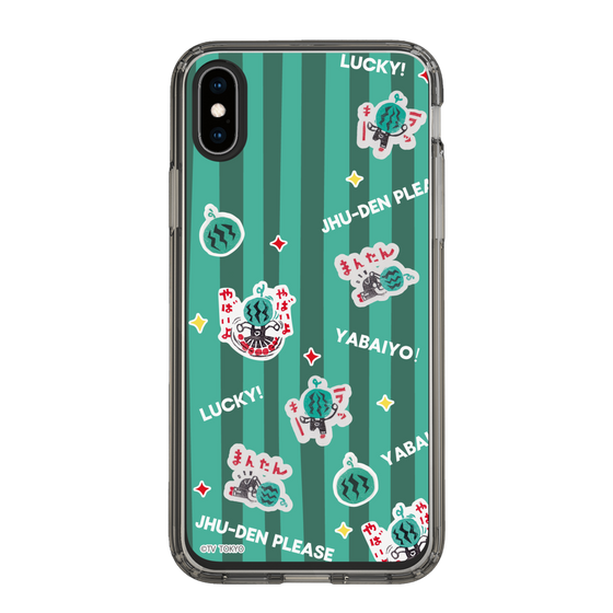 スリムプロテクションケース［ 出川哲朗の充電させてもらえませんか？ - 総柄1 ］