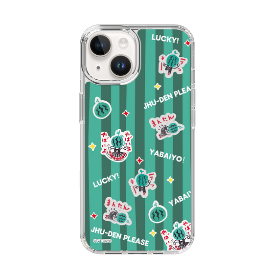 スリムプロテクションケース［ 出川哲朗の充電させてもらえませんか？ - 総柄1 ］