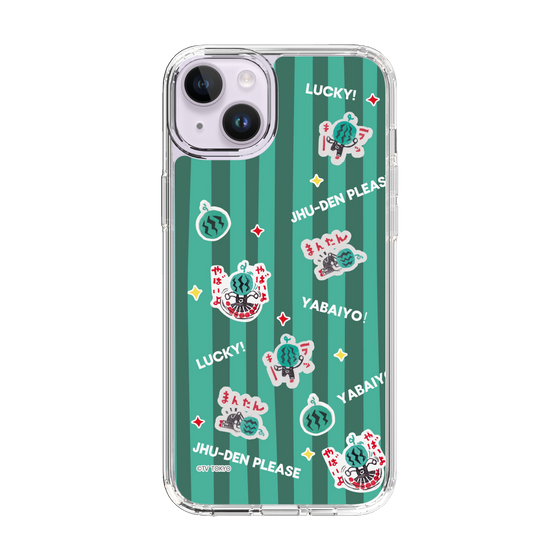 スリムプロテクションケース［ 出川哲朗の充電させてもらえませんか？ - 総柄1 ］