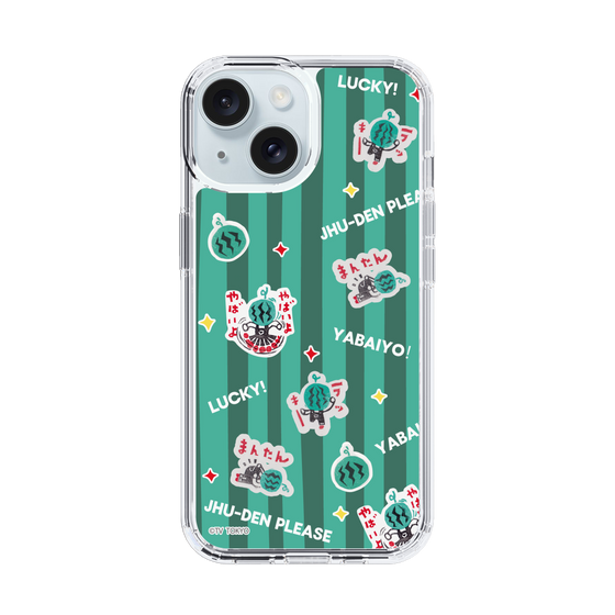 スリムプロテクションケース［ 出川哲朗の充電させてもらえませんか？ - 総柄1 ］