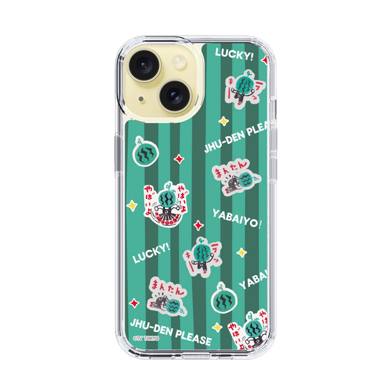 スリムプロテクションケース［ 出川哲朗の充電させてもらえませんか？ - 総柄1 ］