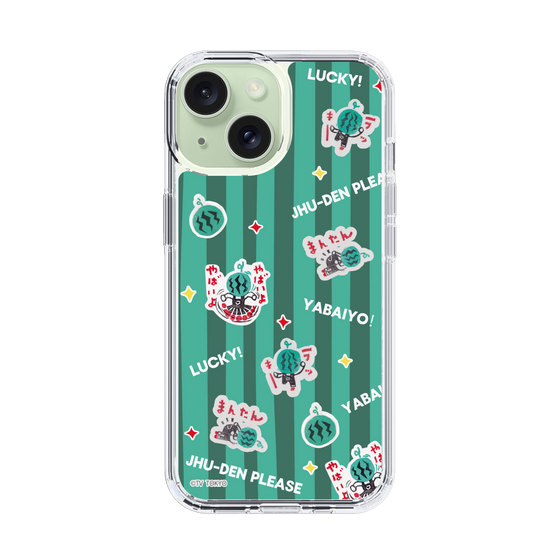 スリムプロテクションケース［ 出川哲朗の充電させてもらえませんか？ - 総柄1 ］