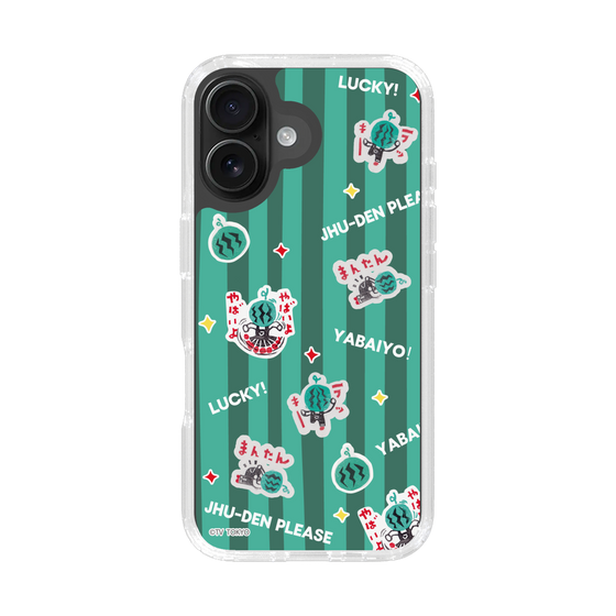 スリムプロテクションケース［ 出川哲朗の充電させてもらえませんか？ - 総柄1 ］