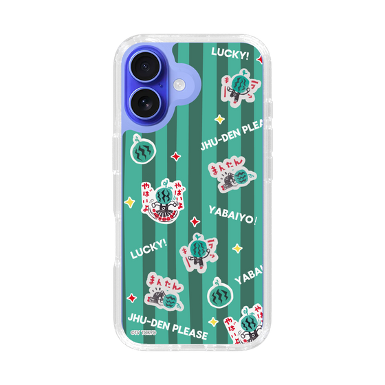 スリムプロテクションケース［ 出川哲朗の充電させてもらえませんか？ - 総柄1 ］