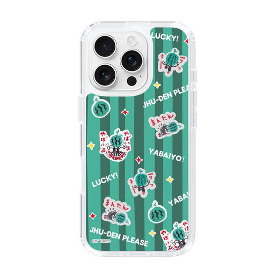 スリムプロテクションケース［ 出川哲朗の充電させてもらえませんか？ - 総柄1 ］