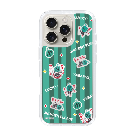 スリムプロテクションケース［ 出川哲朗の充電させてもらえませんか？ - 総柄1 ］