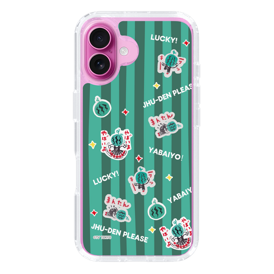 スリムプロテクションケース［ 出川哲朗の充電させてもらえませんか？ - 総柄1 ］