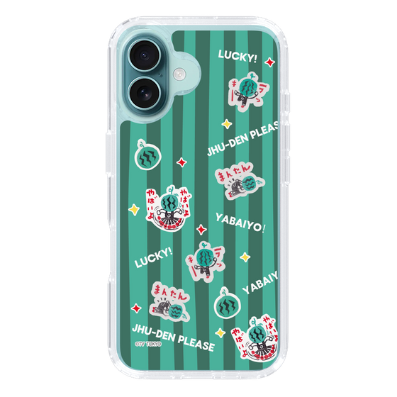 スリムプロテクションケース［ 出川哲朗の充電させてもらえませんか？ - 総柄1 ］