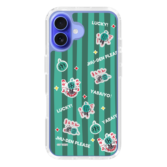 スリムプロテクションケース［ 出川哲朗の充電させてもらえませんか？ - 総柄1 ］