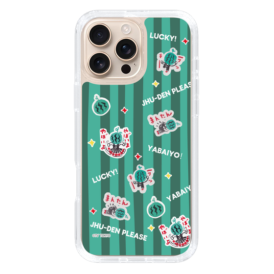 スリムプロテクションケース［ 出川哲朗の充電させてもらえませんか？ - 総柄1 ］