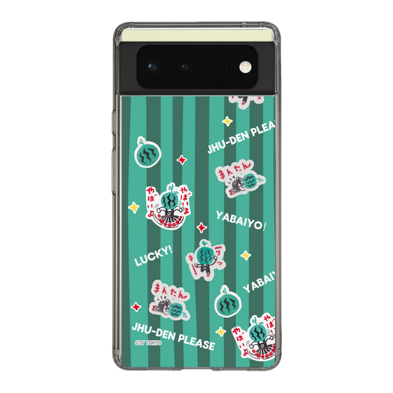 スリムプロテクションケース［ 出川哲朗の充電させてもらえませんか？ - 総柄1 ］