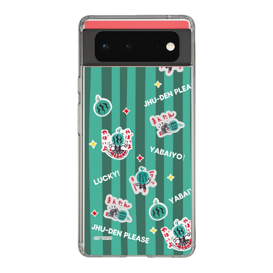 スリムプロテクションケース［ 出川哲朗の充電させてもらえませんか？ - 総柄1 ］