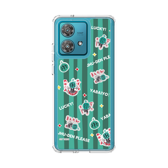 スリムプロテクションケース［ 出川哲朗の充電させてもらえませんか？ - 総柄1 ］