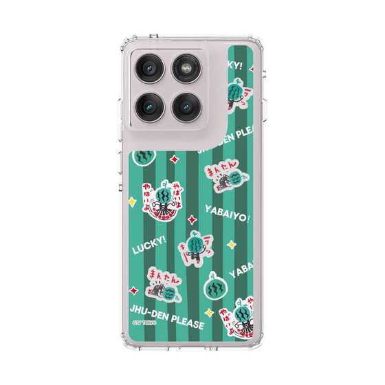 スリムプロテクションケース［ 出川哲朗の充電させてもらえませんか？ - 総柄1 ］