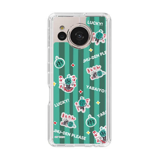 スリムプロテクションケース［ 出川哲朗の充電させてもらえませんか？ - 総柄1 ］