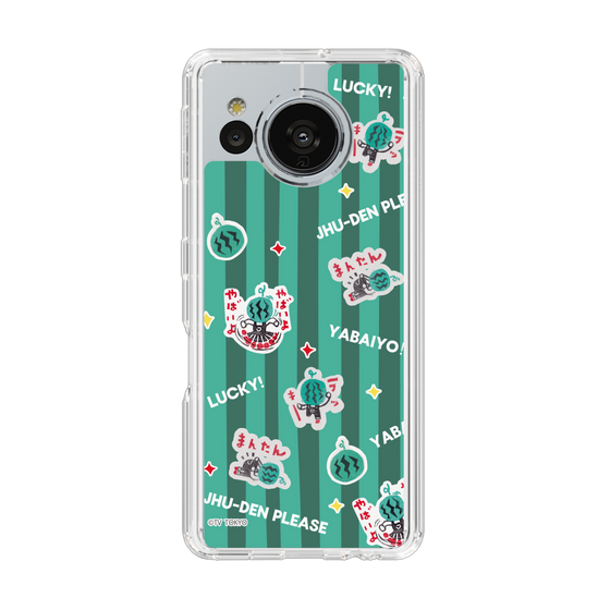 スリムプロテクションケース［ 出川哲朗の充電させてもらえませんか？ - 総柄1 ］