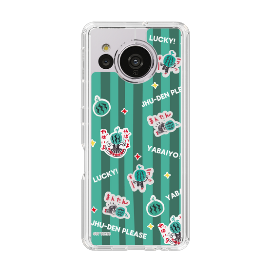 スリムプロテクションケース［ 出川哲朗の充電させてもらえませんか？ - 総柄1 ］