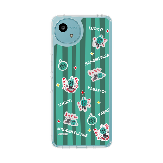 スリムプロテクションケース［ 出川哲朗の充電させてもらえませんか？ - 総柄1 ］