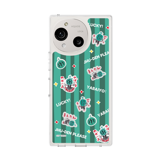 スリムプロテクションケース［ 出川哲朗の充電させてもらえませんか？ - 総柄1 ］