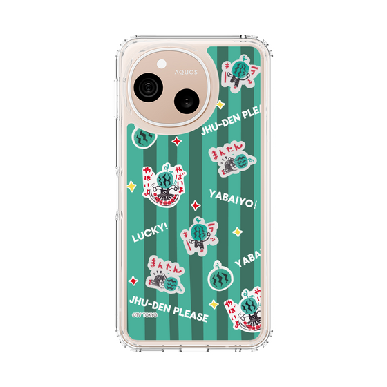 スリムプロテクションケース［ 出川哲朗の充電させてもらえませんか？ - 総柄1 ］