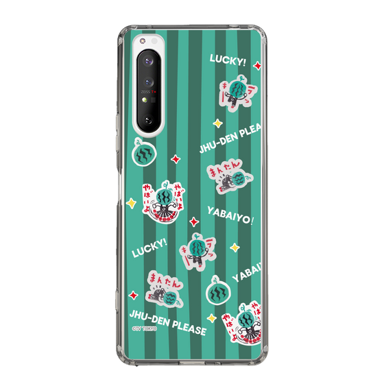 スリムプロテクションケース［ 出川哲朗の充電させてもらえませんか？ - 総柄1 ］