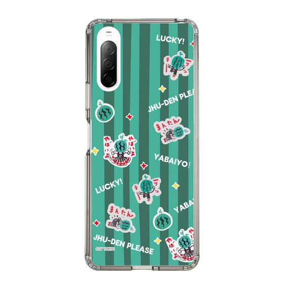 スリムプロテクションケース［ 出川哲朗の充電させてもらえませんか？ - 総柄1 ］