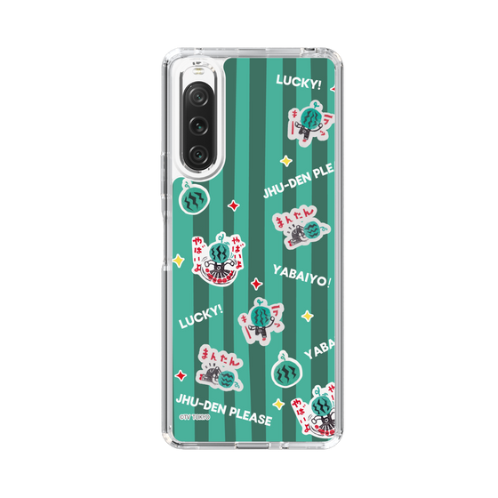 スリムプロテクションケース［ 出川哲朗の充電させてもらえませんか？ - 総柄1 ］