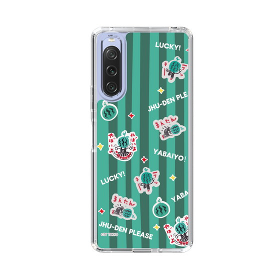 スリムプロテクションケース［ 出川哲朗の充電させてもらえませんか？ - 総柄1 ］