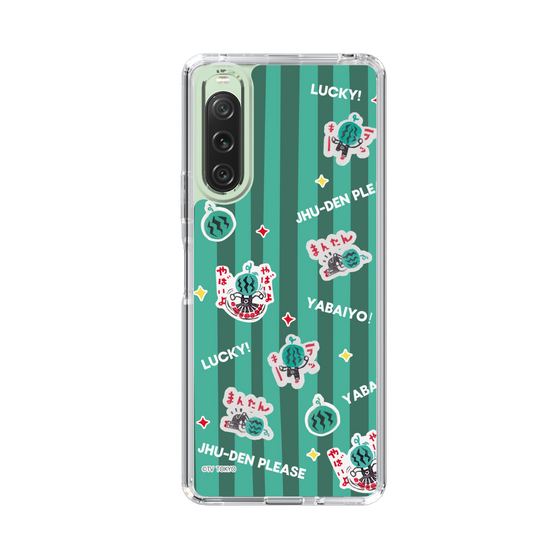 スリムプロテクションケース［ 出川哲朗の充電させてもらえませんか？ - 総柄1 ］