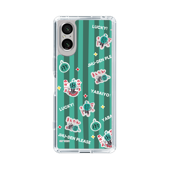 スリムプロテクションケース［ 出川哲朗の充電させてもらえませんか？ - 総柄1 ］