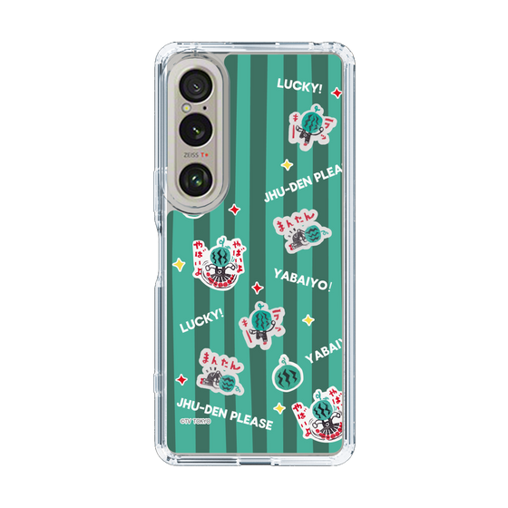 スリムプロテクションケース［ 出川哲朗の充電させてもらえませんか？ - 総柄1 ］