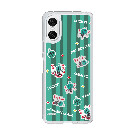 スリムプロテクションケース［ 出川哲朗の充電させてもらえませんか？ - 総柄1 ］