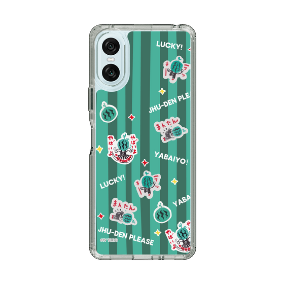 スリムプロテクションケース［ 出川哲朗の充電させてもらえませんか？ - 総柄1 ］