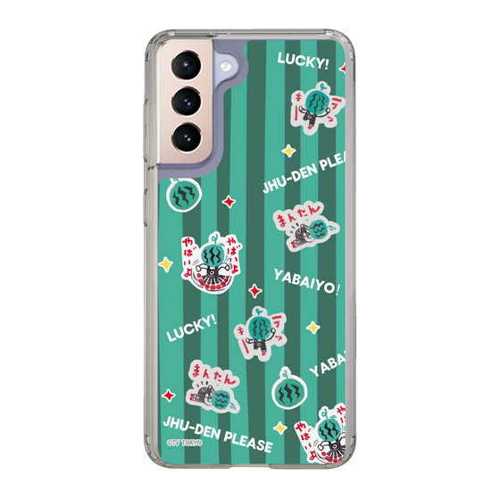 スリムプロテクションケース［ 出川哲朗の充電させてもらえませんか？ - 総柄1 ］