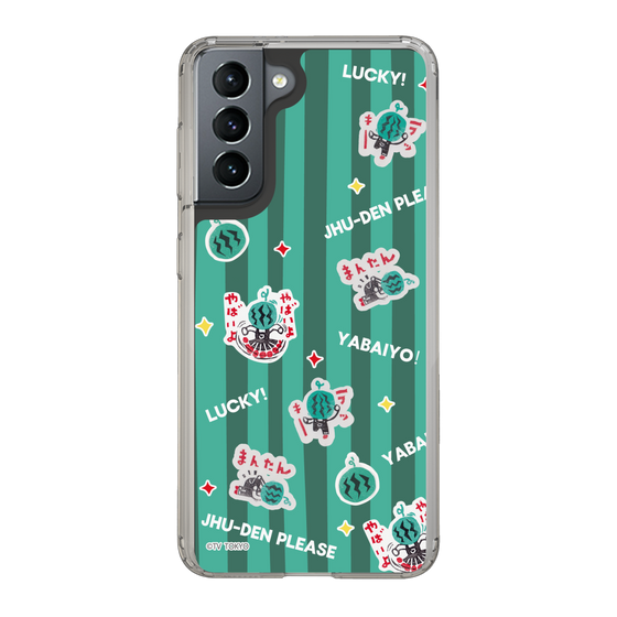 スリムプロテクションケース［ 出川哲朗の充電させてもらえませんか？ - 総柄1 ］