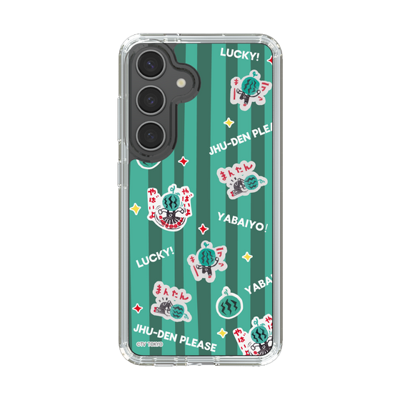 スリムプロテクションケース［ 出川哲朗の充電させてもらえませんか？ - 総柄1 ］