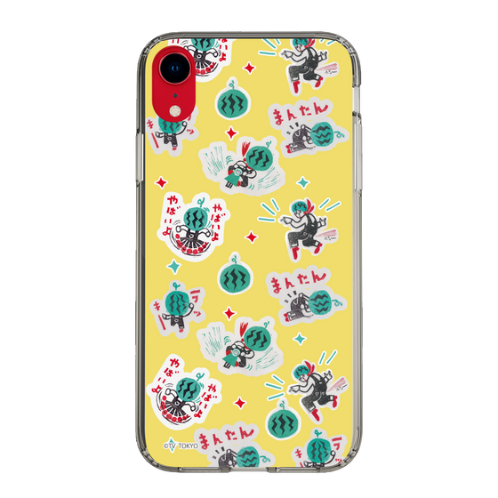 スリムプロテクションケース［ 出川哲朗の充電させてもらえませんか？ - 総柄2 ］